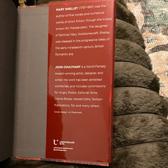 Frankenstein Hardcover Book - Picture 8 of 8